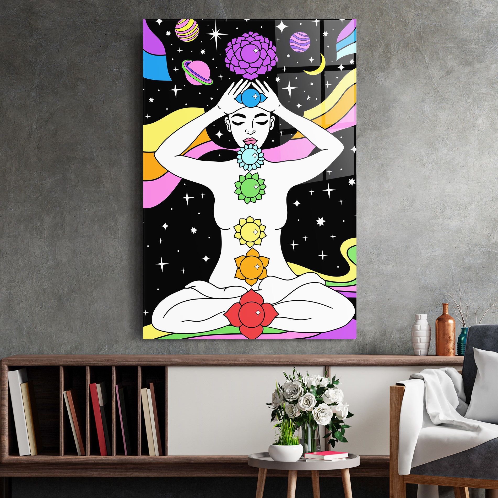 Chakras Meditation mockup 2