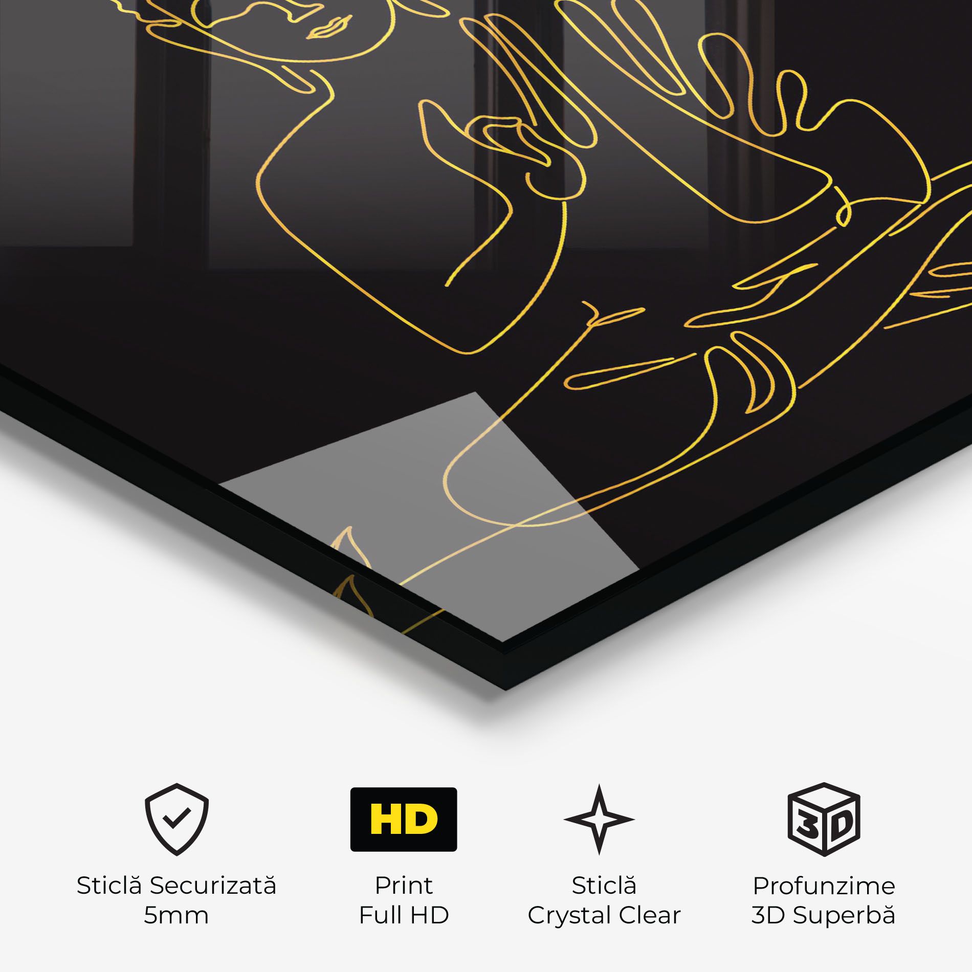 Buddha Gold Line mockup 3