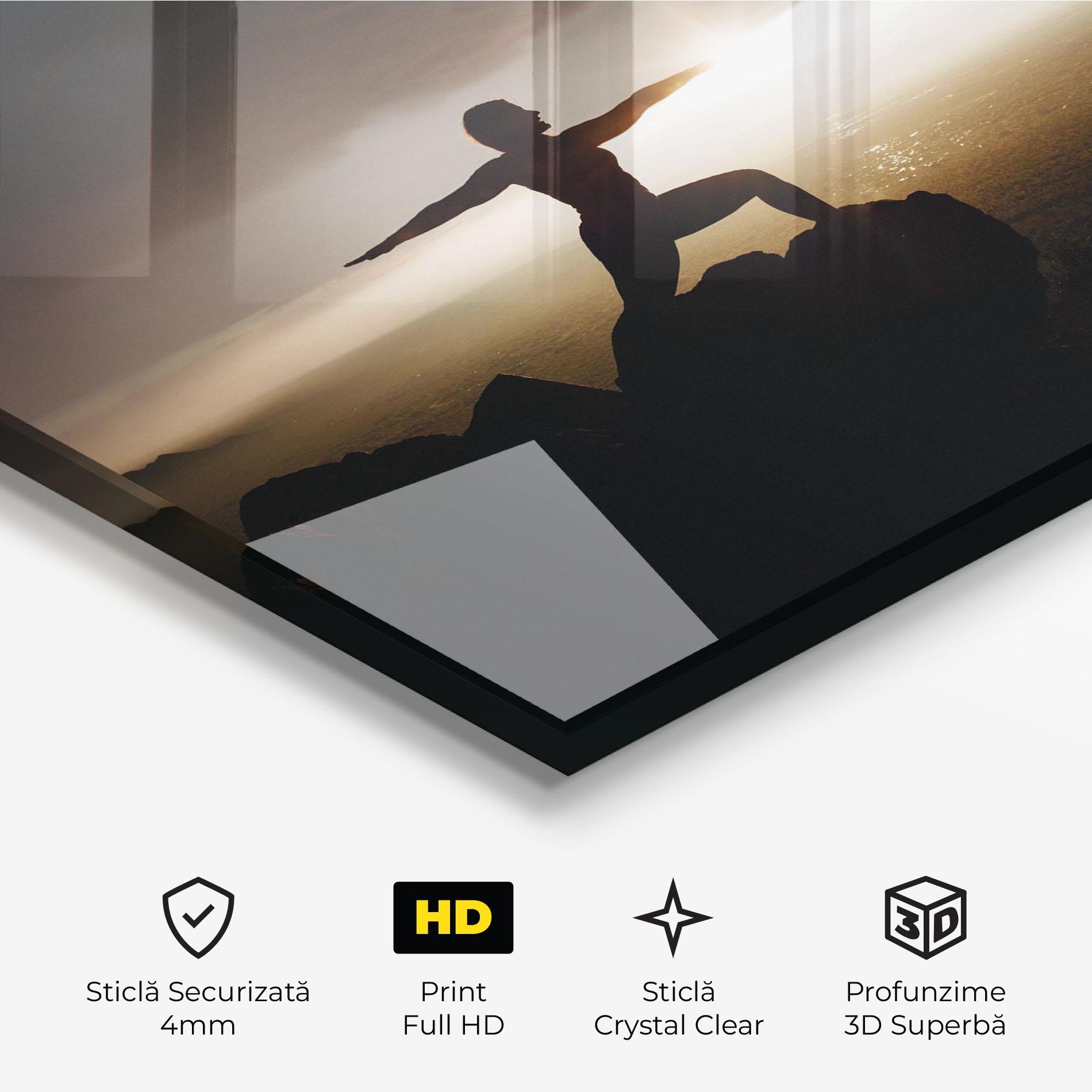 Tablou Sticla Harmony Hues mockup 3