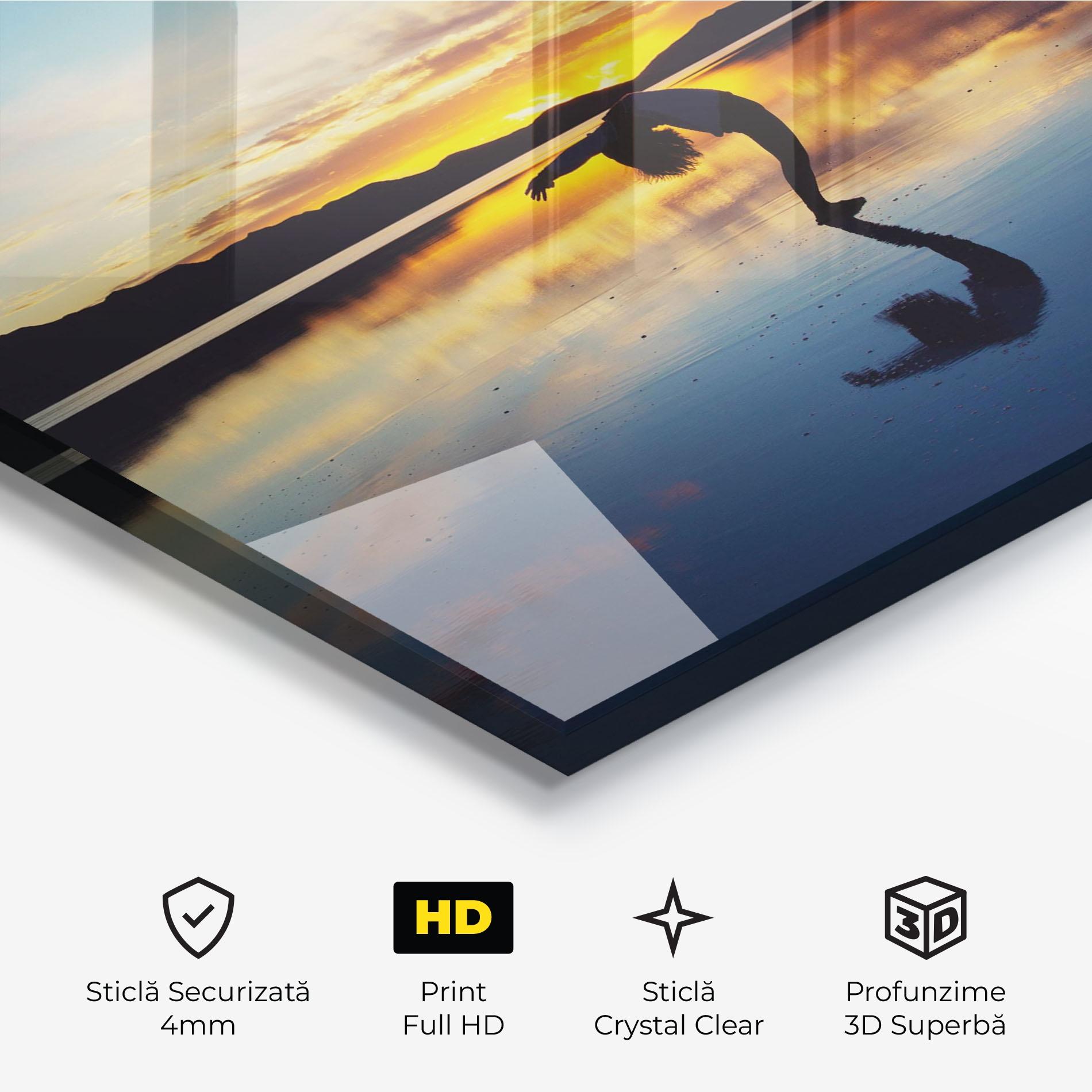 Tablou Sticla Yoga Yonder mockup 3