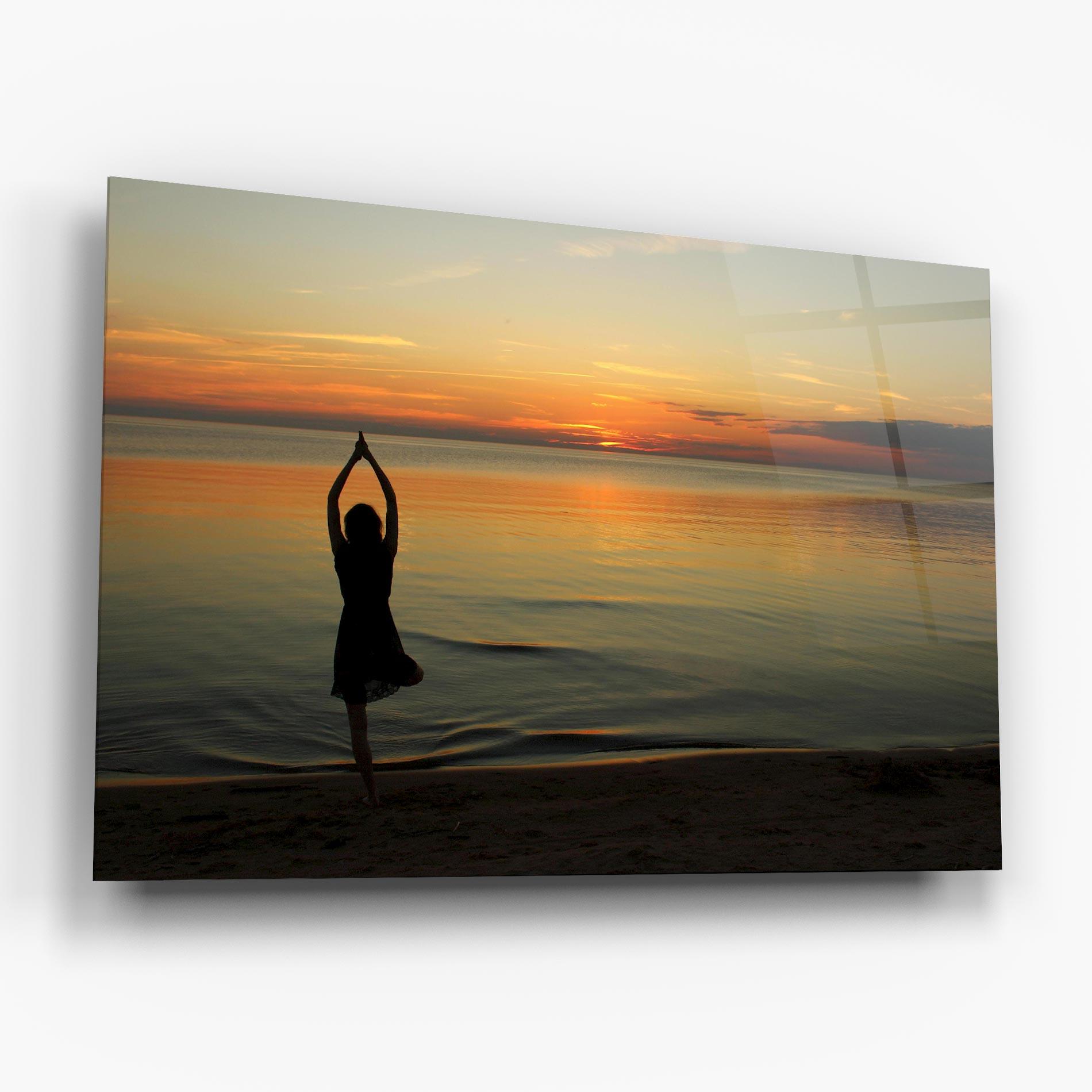 Tablou Sticla Gentle Growth mockup 6