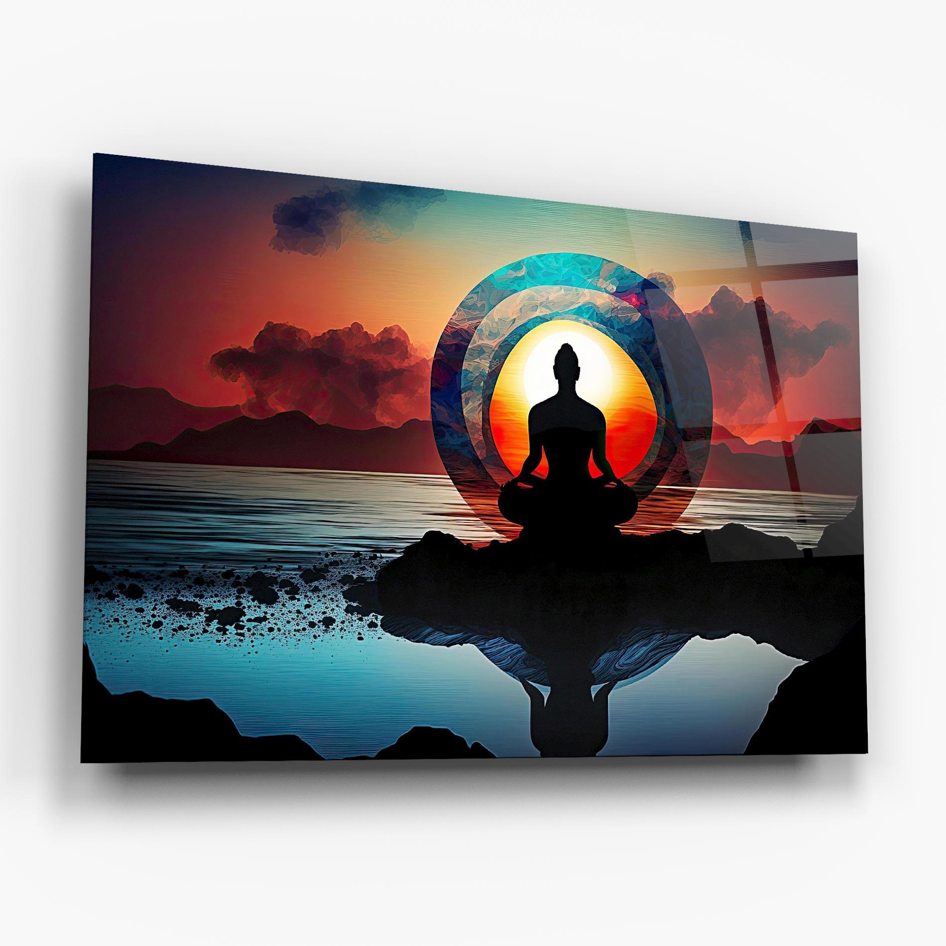 Tablou Sticla Om Orbit mockup 6