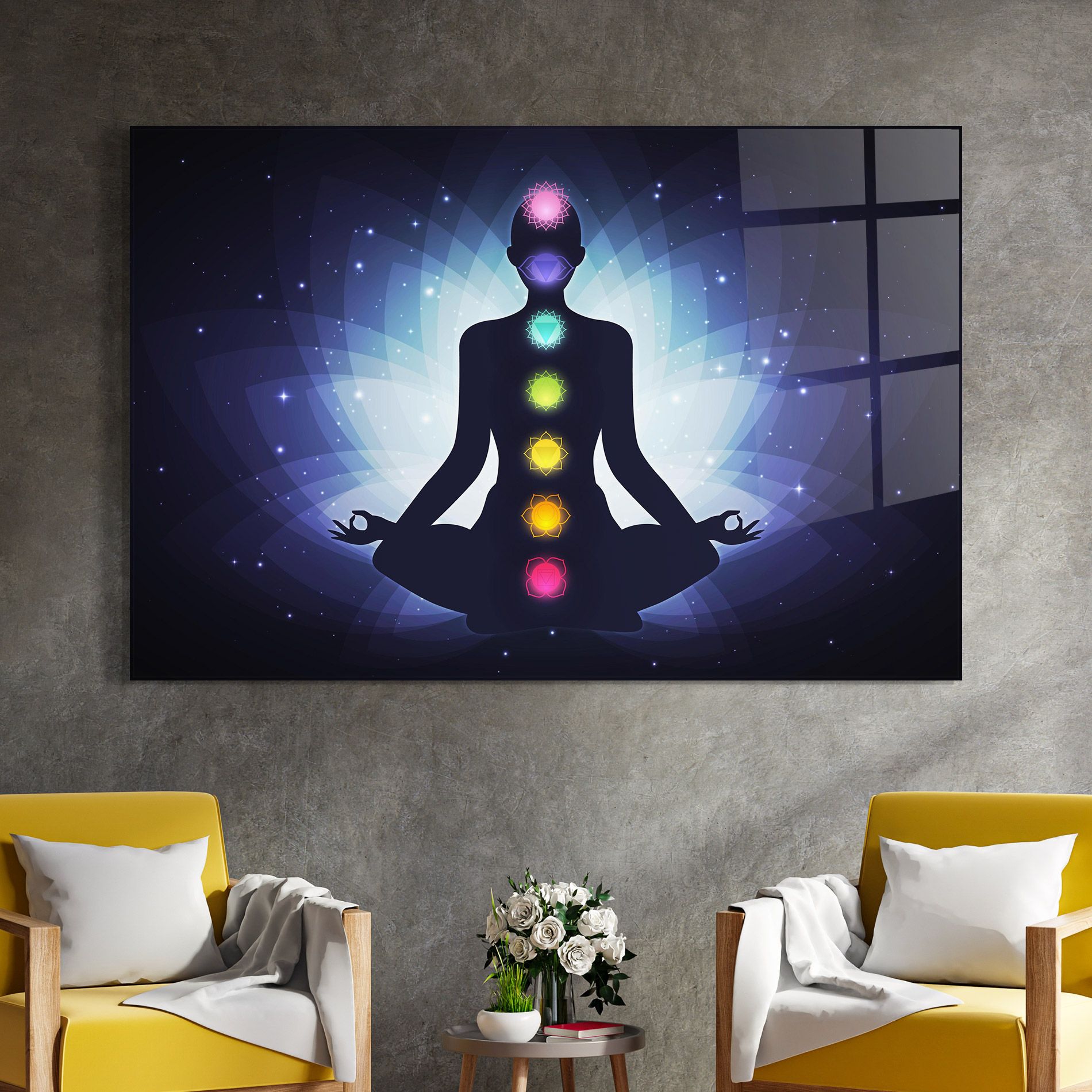 Flower Meditation mockup 4