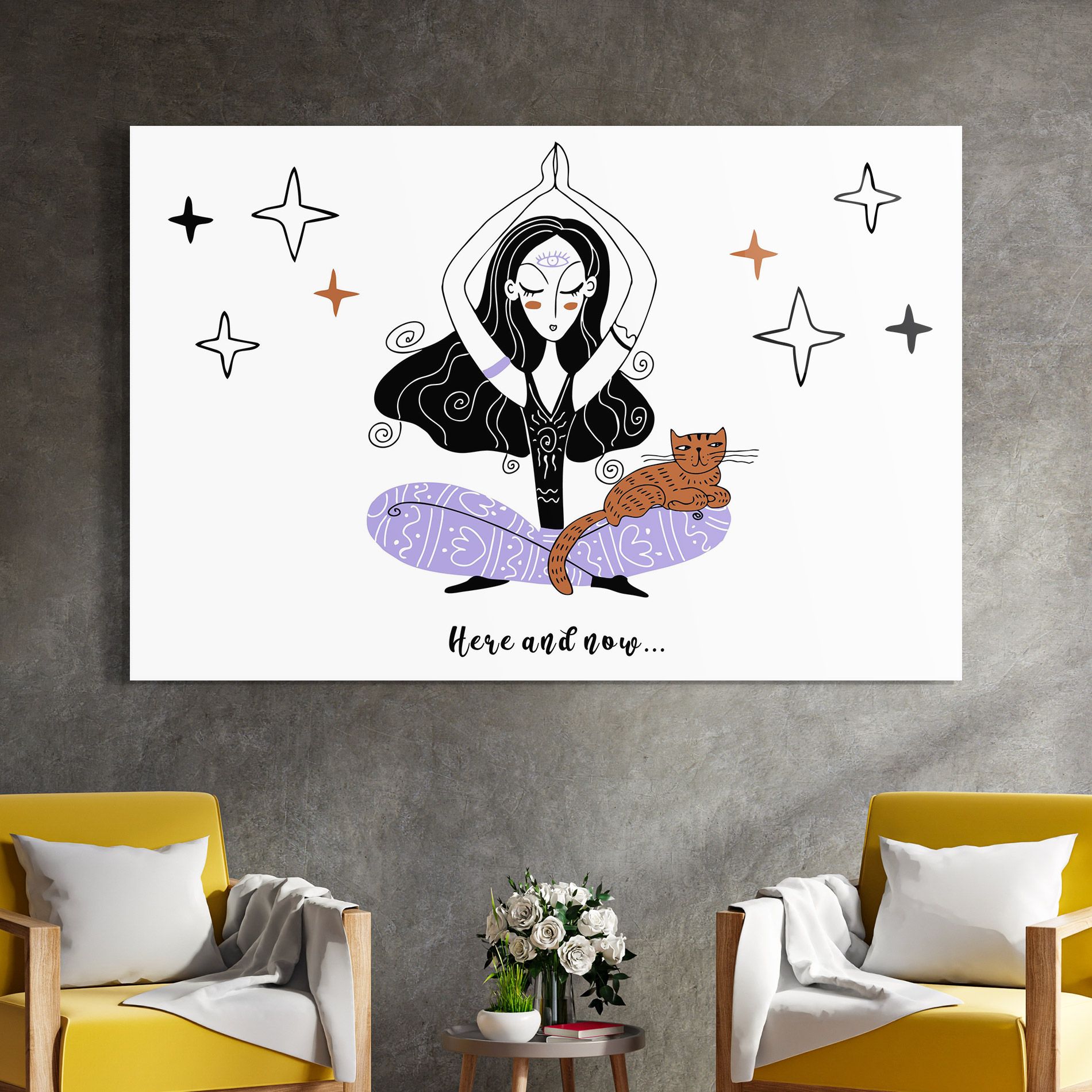 Here And Now mockup 4