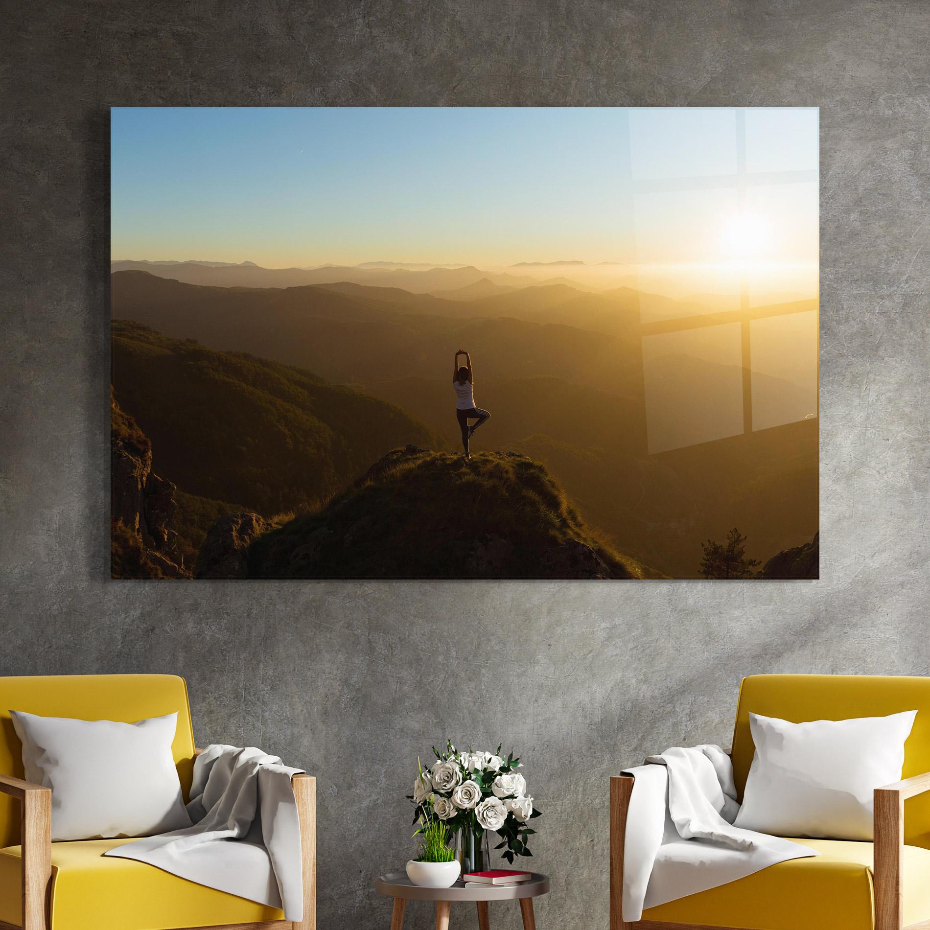 Tablou Sticla Inner Infinity mockup 4