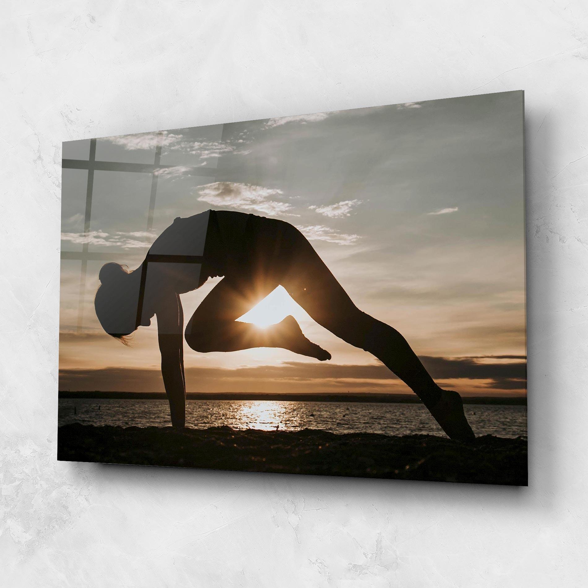 Tablou Sticla Harmony Hush mockup 1