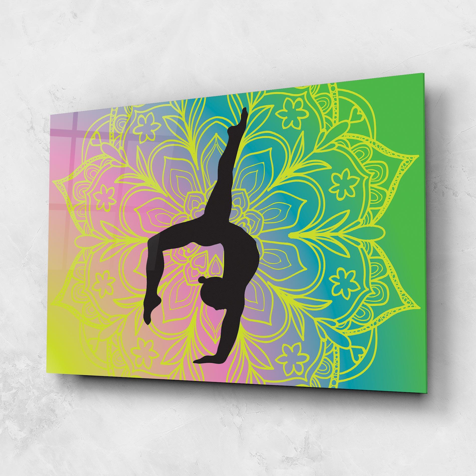 Tablou Sticla Peace Yoga 02 mockup 1
