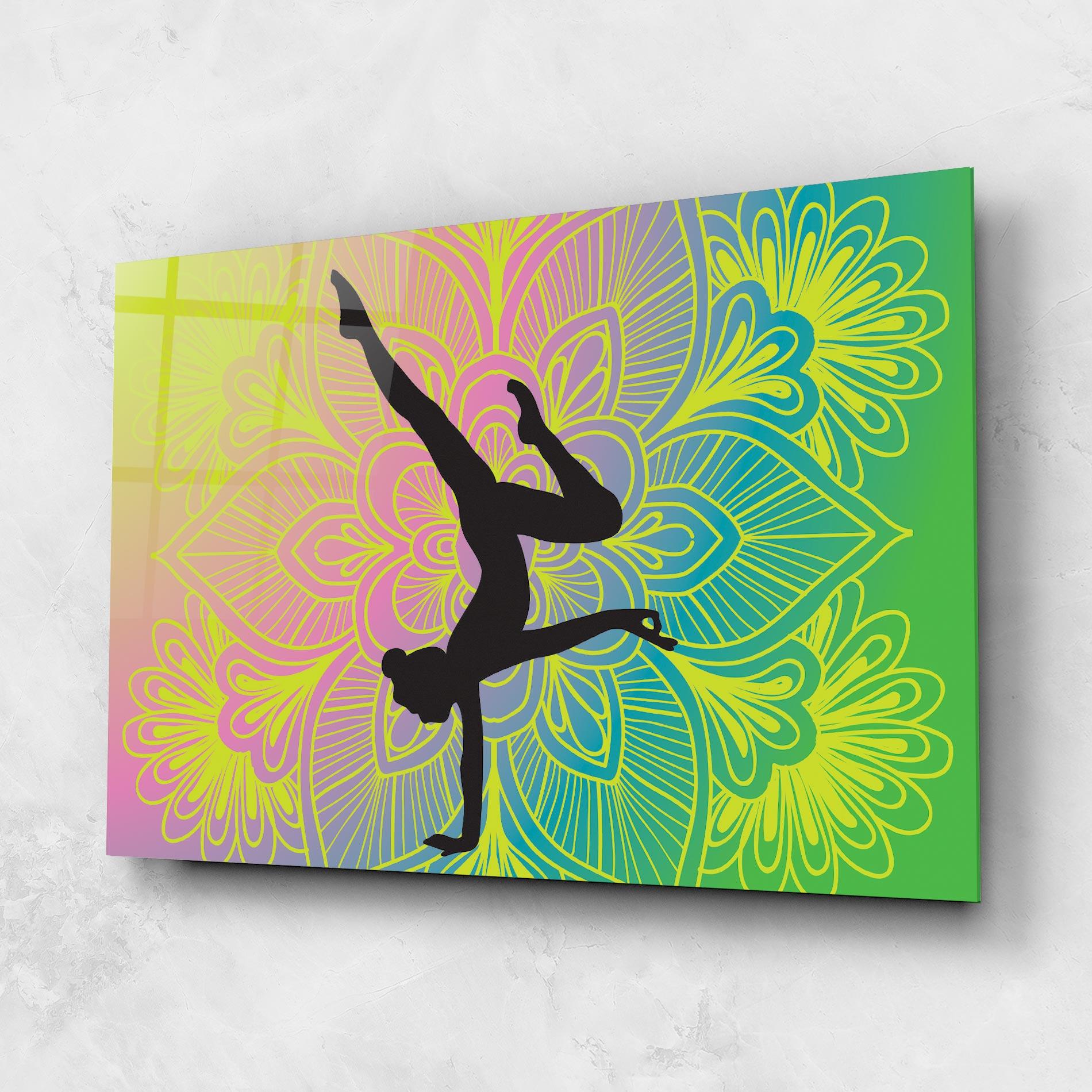 Tablou Sticla Peace Yoga 04 mockup 1