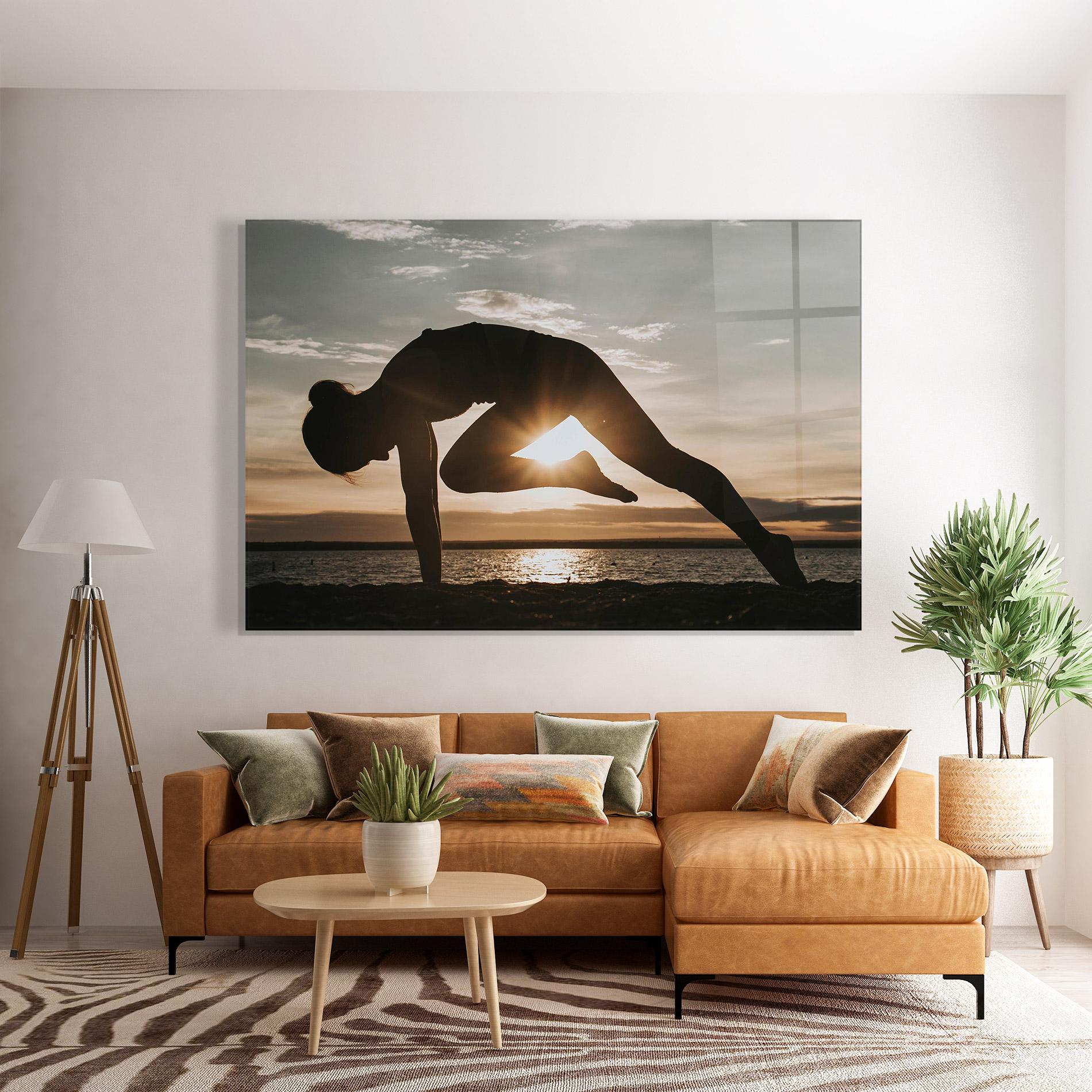 Tablou Sticla Harmony Hush mockup 7