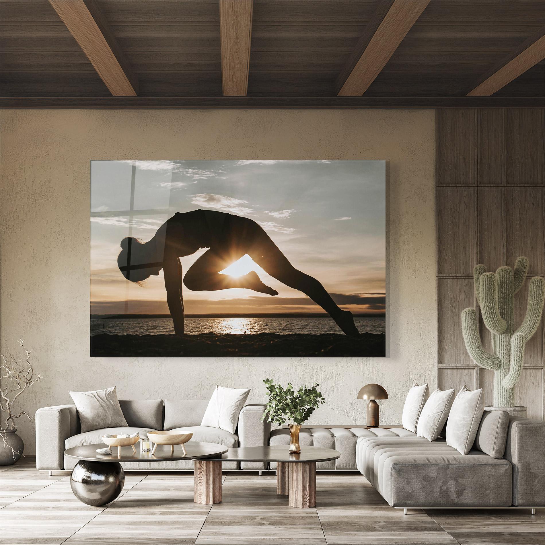 Tablou Sticla Harmony Hush mockup 8